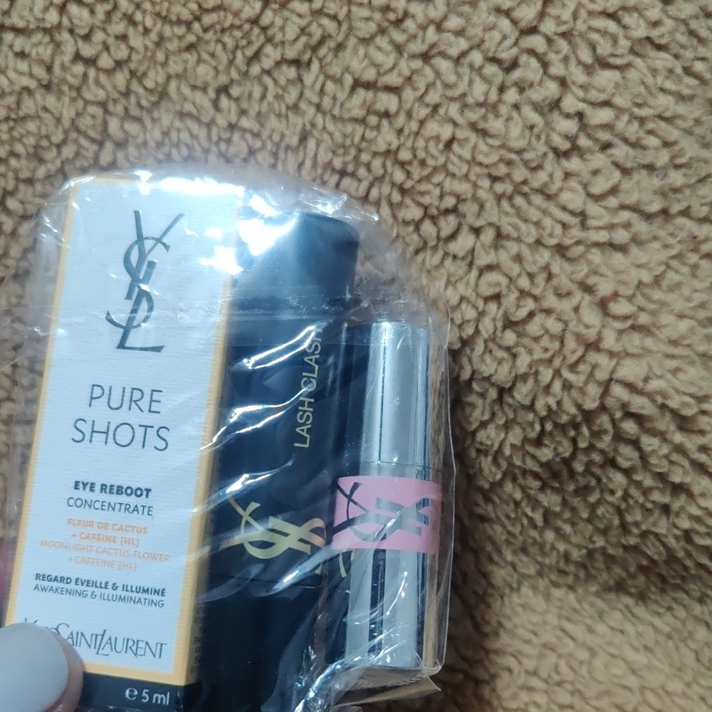 YSL • Pure Shots + Lash Clash Set • NWT • Luxury Skincare + Mascara - Picture 5 of 11